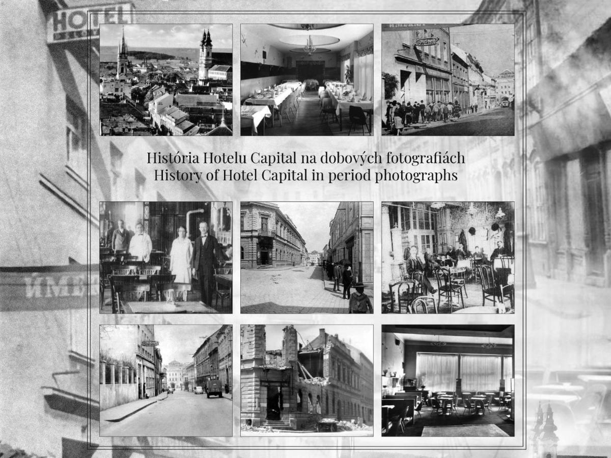 Hotel Capital With Private Wellness Nitra Bagian luar foto